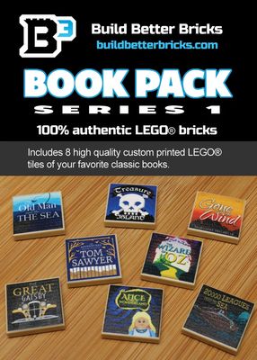 B3 Classic Books Pack (Series 1) Custom Lego