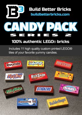 B3 Candy Pack (Series 2) Custom Lego