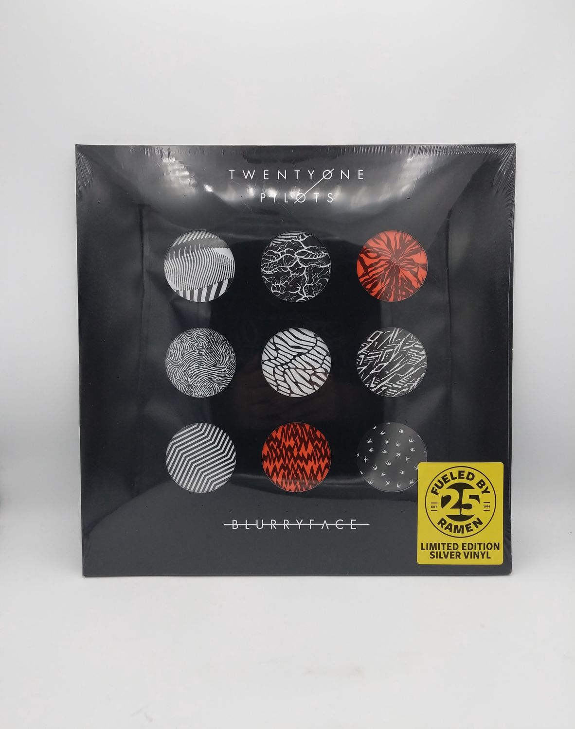 Vinyl Record Twenty One Pilots Blurryface Limited Edition Silver Vinyl