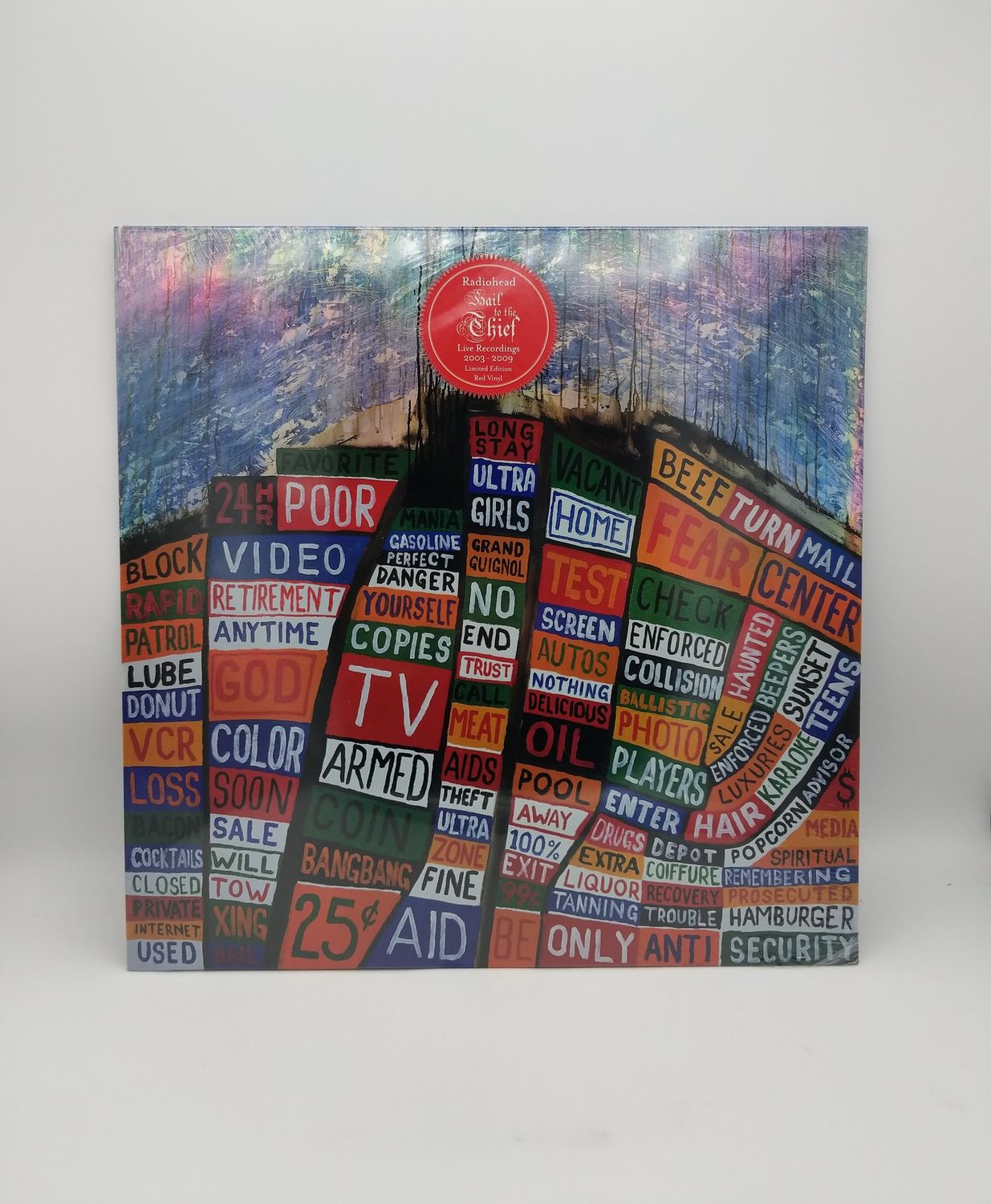 Vinyl Record | Radiohead | Hail to the Chief Live Recordings Limited Edition Red Vinyl