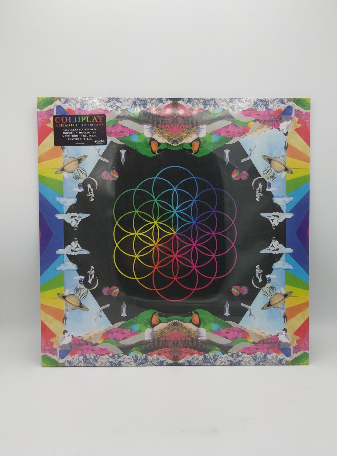 Vinyl Record | Coldplay | A Head Full of Dreams 140g Clear Ecorecord