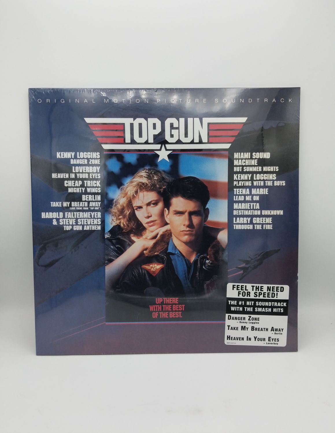 Vinyl Record Top Gun Original Motion Picture Soundtrack