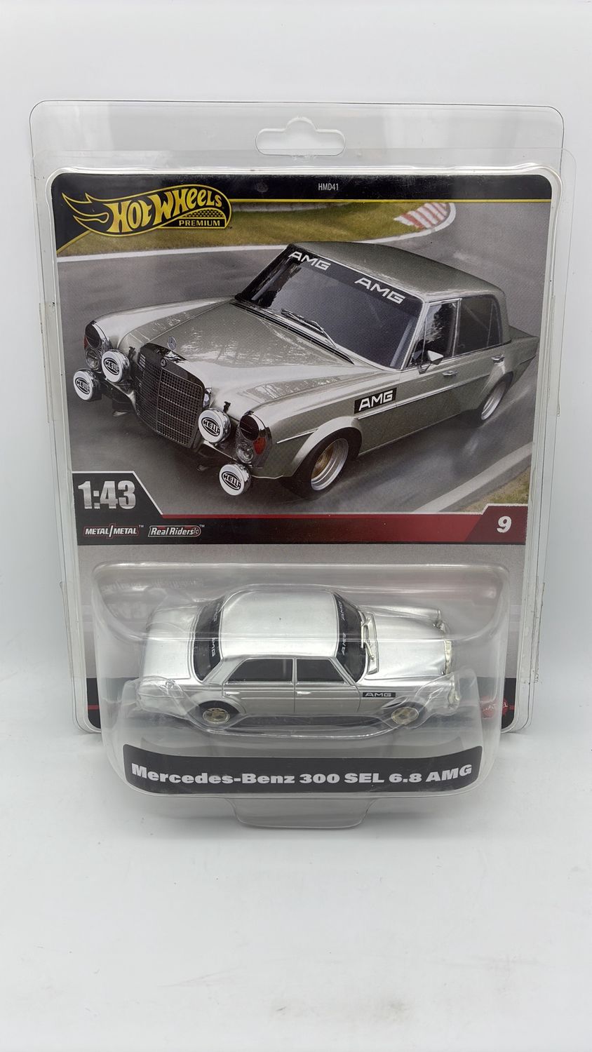 Hot Wheels 2024 Premium Mercedes-Benz 300 SEL 6.8 AMG #9 1:43