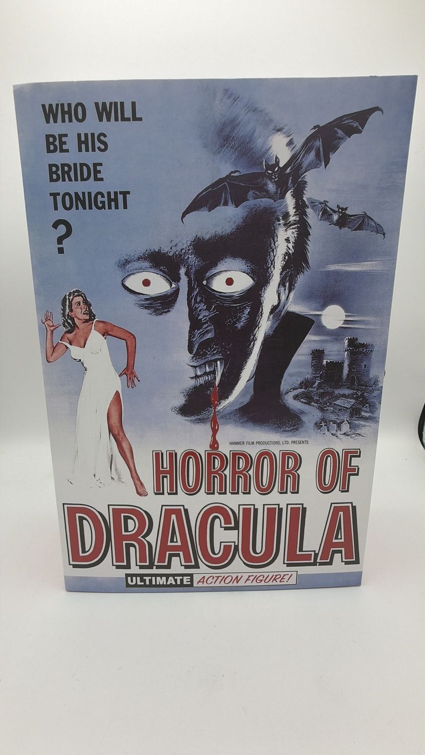 NECA Ultimate 7" Hammer Horror Dracula 1958 Count Ultimate Figure Christopher Lee NEW