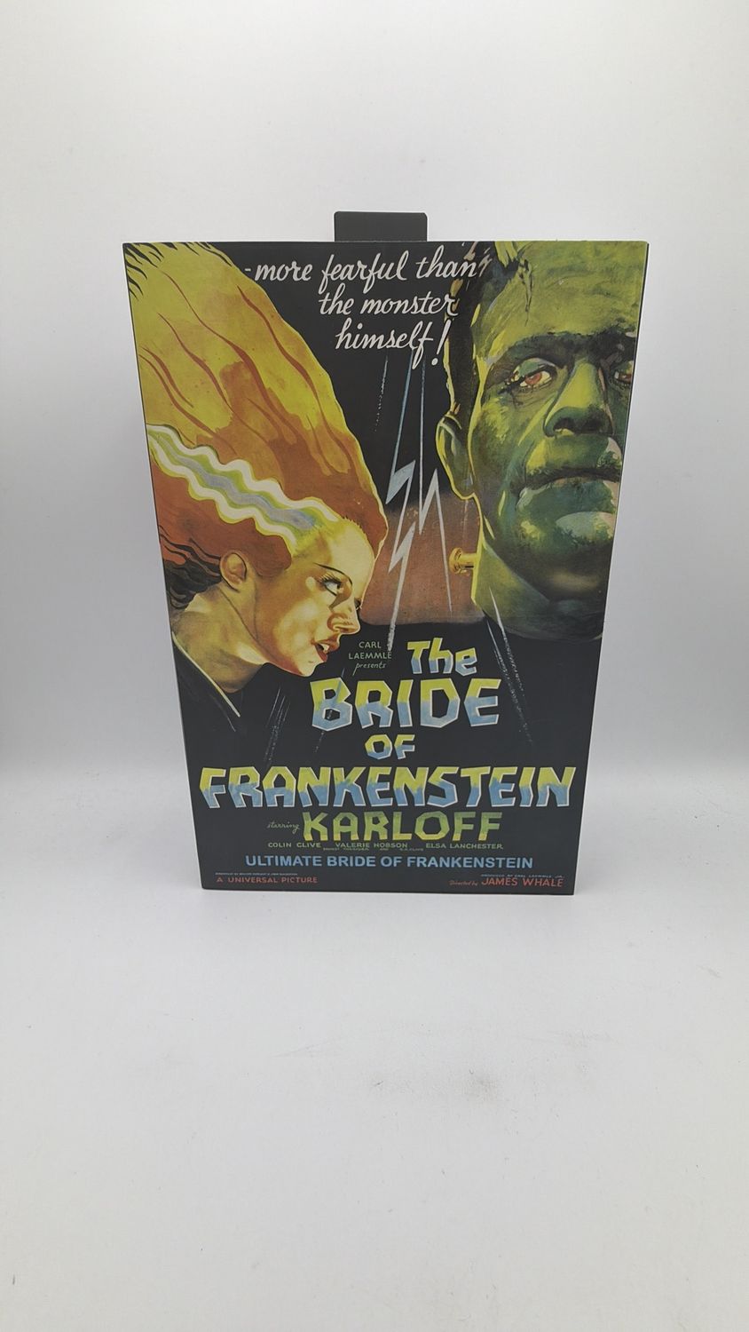 NECA Universal 7" Monsters Ultimate Bride of Frankenstein Figure color