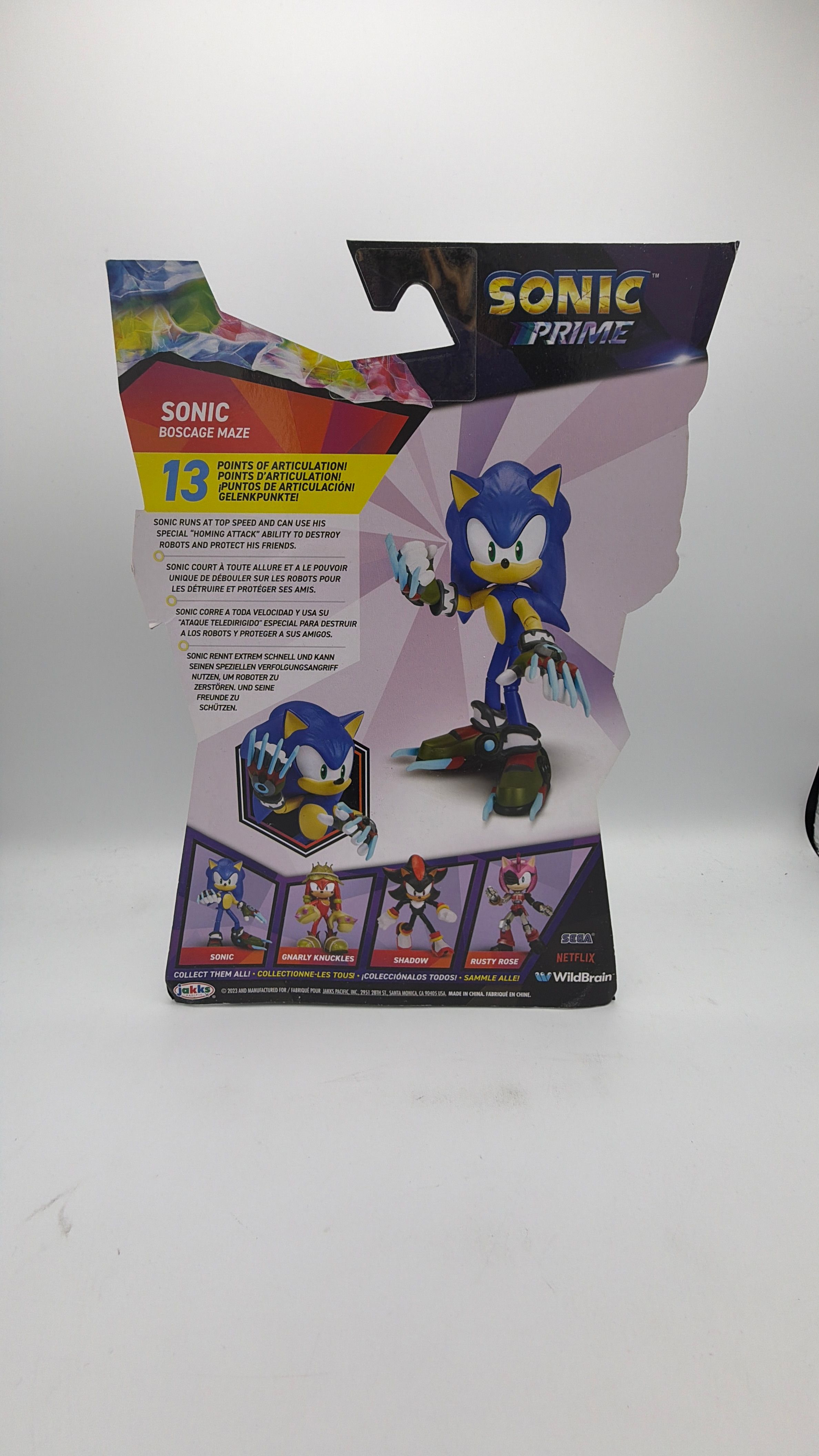 Sonic Prime 5" Sonic Boscage Maze Figure view 5