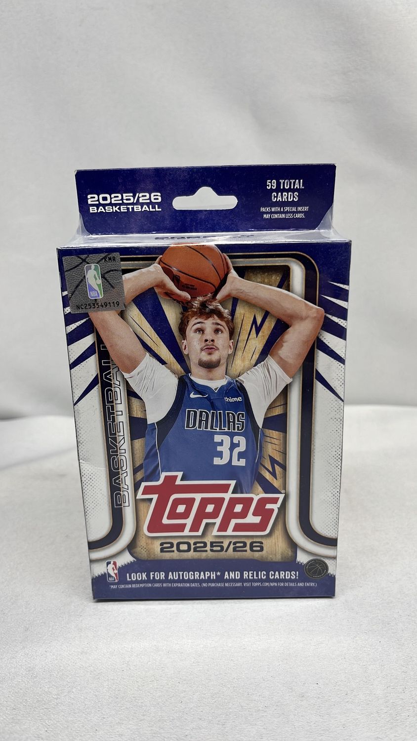 Topps NBA Hanger Box Trading Cards Pack 2025