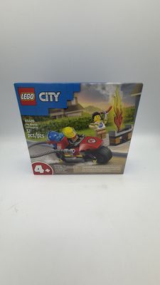 Lego 60410 City Fire Rescue Motorcycle Firefighter