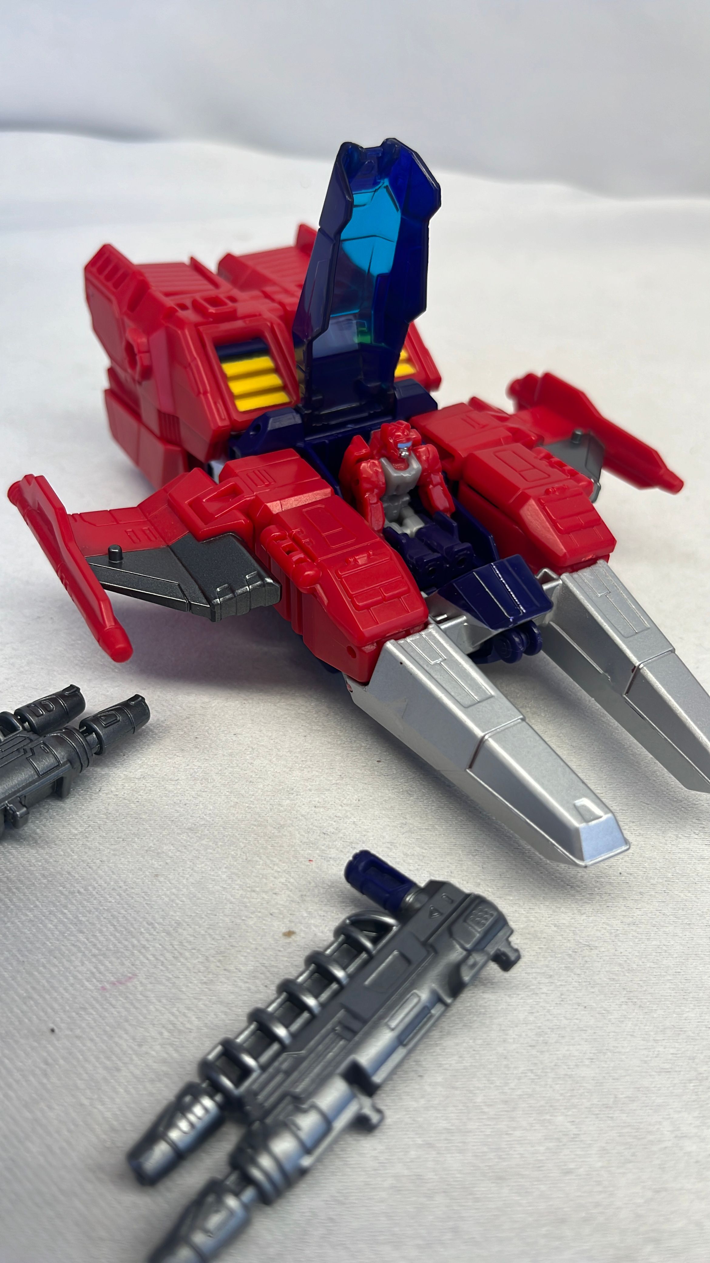 Hasbro Transformers Age of the Primes Topspin Figure 2025 (used) view 3