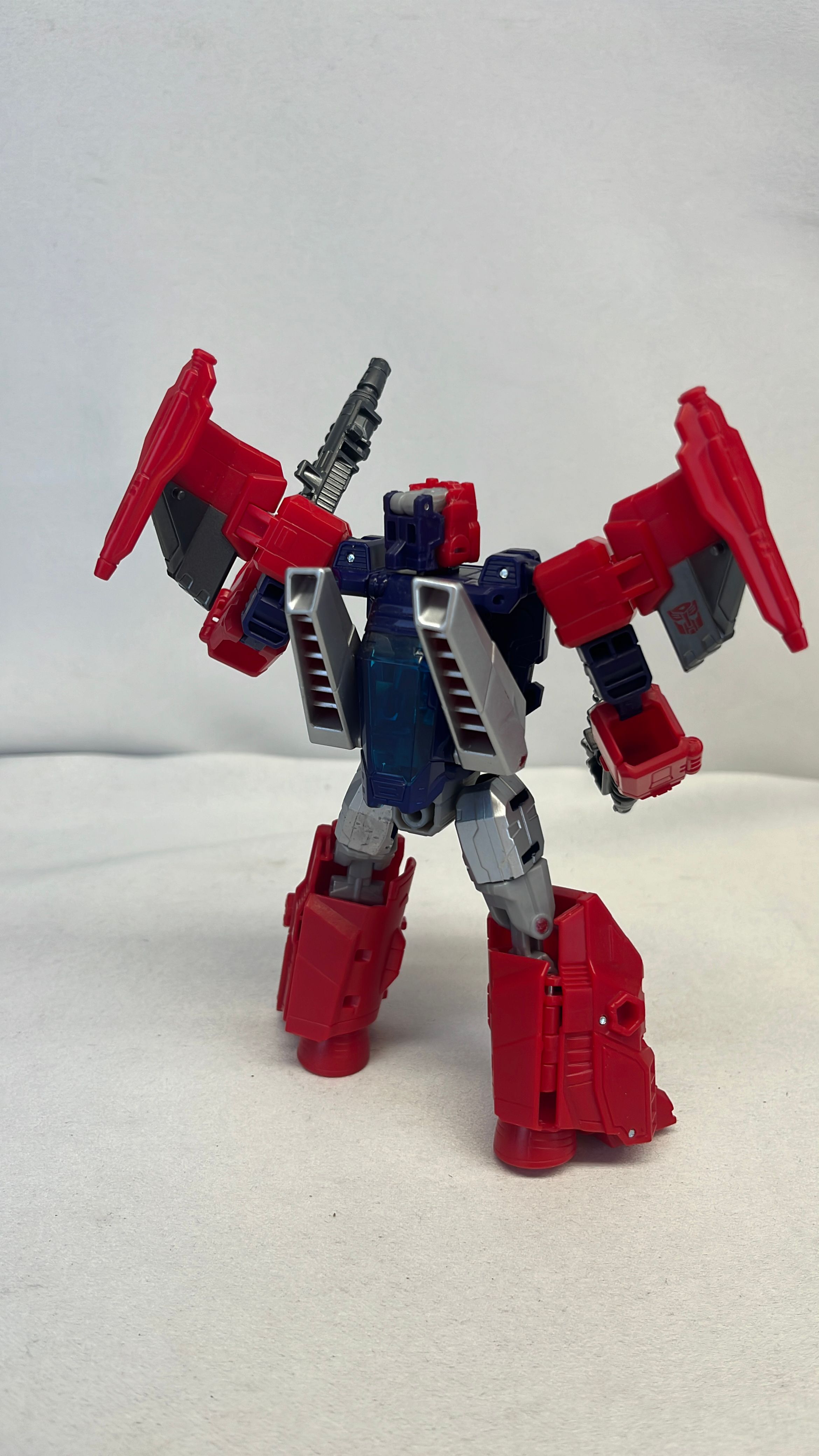 Hasbro Transformers Age of the Primes Topspin Figure 2025 (used) view 4