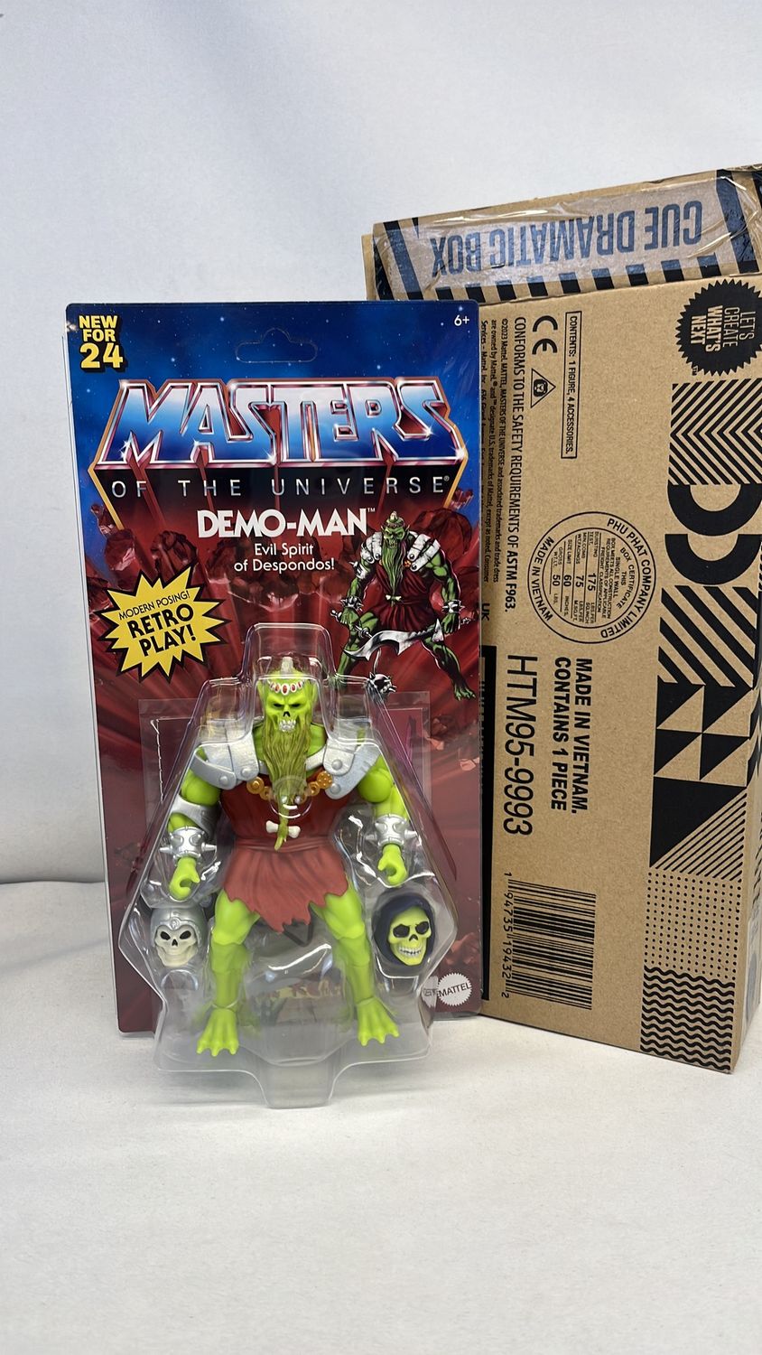 Mattel Masters of the Universe Retro Demo-Man Figure 2023