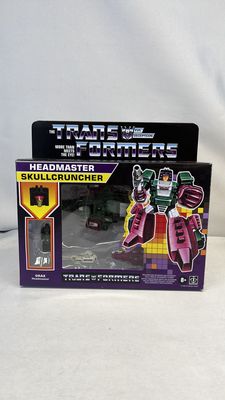 Hasbro Transformers Headmasters Skullcruncher Figure 2021 (used)