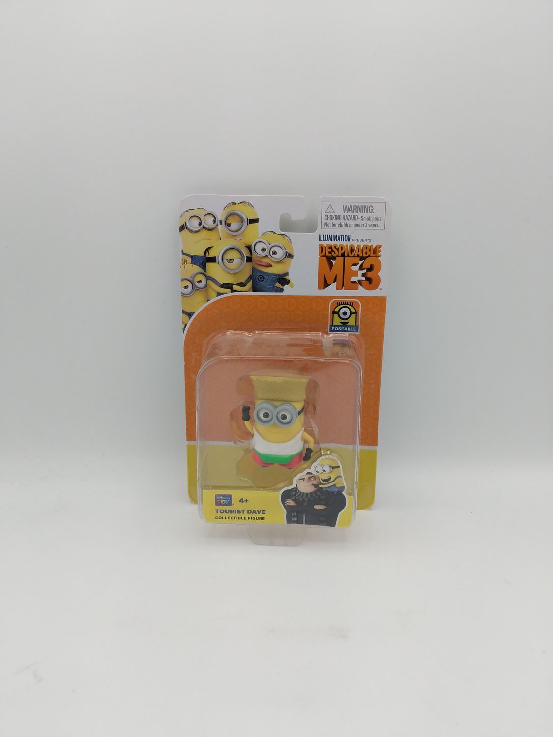 Thinkway Toys Despicable Me 3 Tourist Dave Figure 