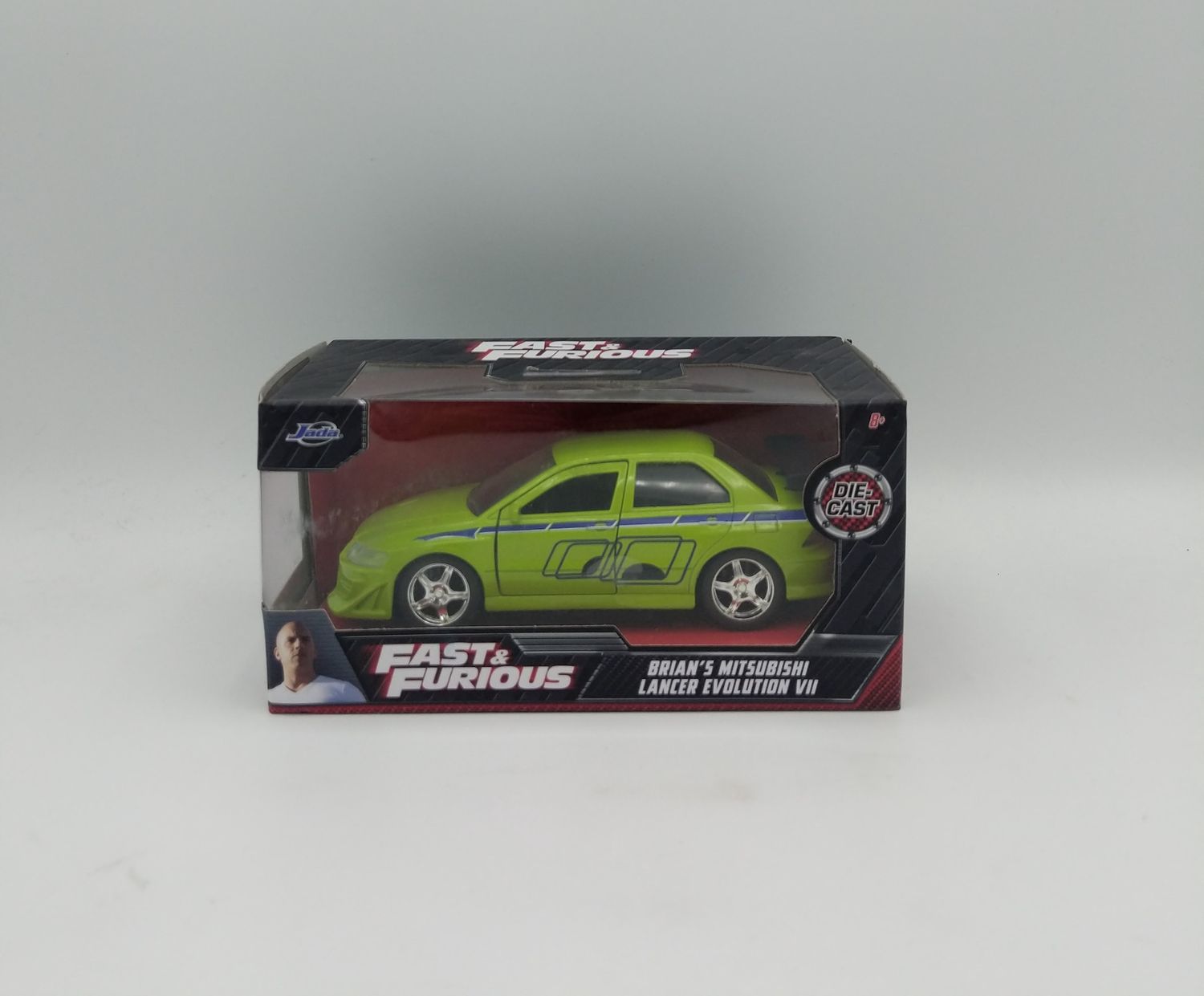 Jada Toys Fast &amp; Furious Brian's Mitsubishi Lancer Evolution VII Diecast 2021