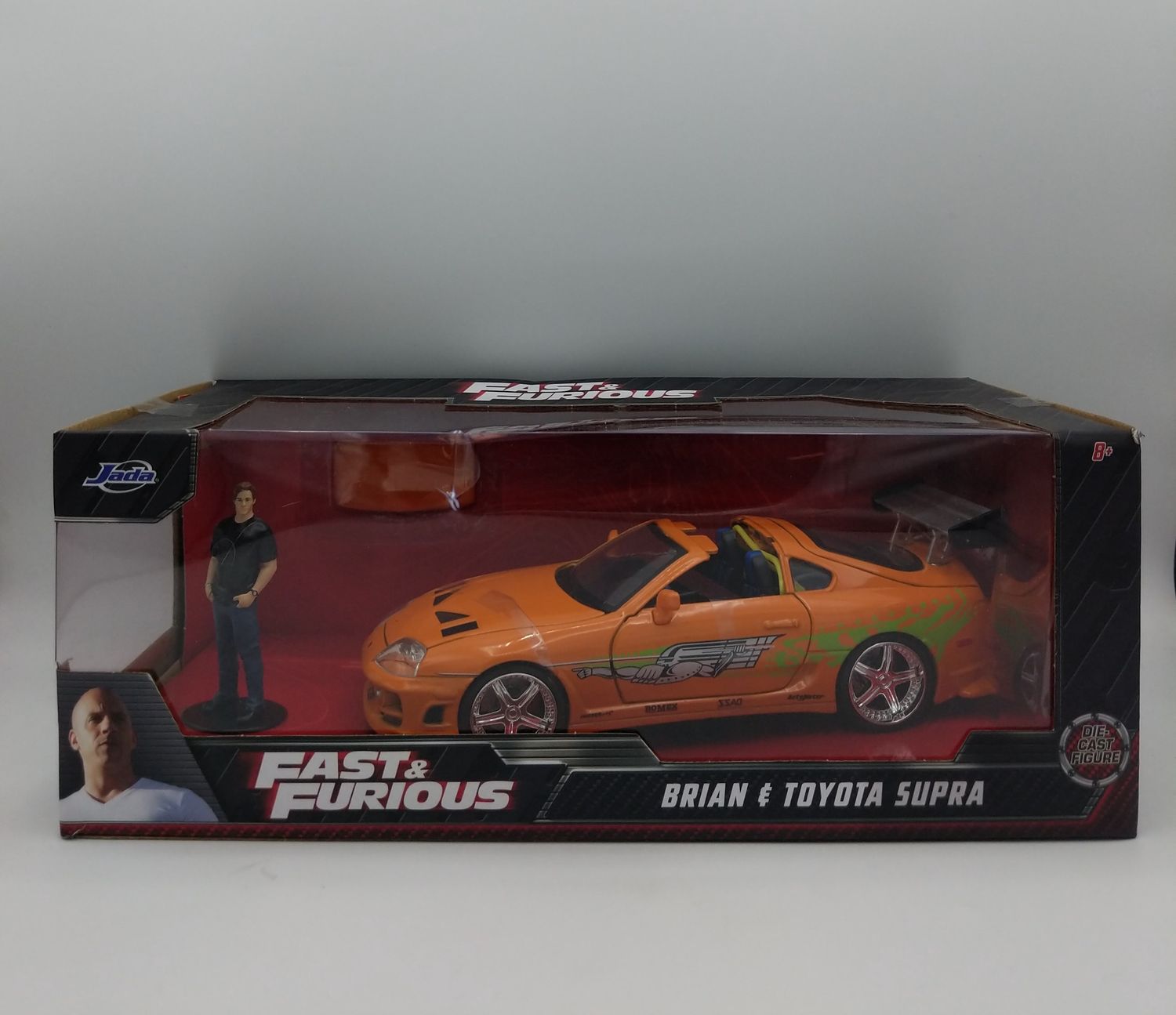 Jada Toys Fast &amp; Furious Brian &amp; Toyota Supra Diecast 2021