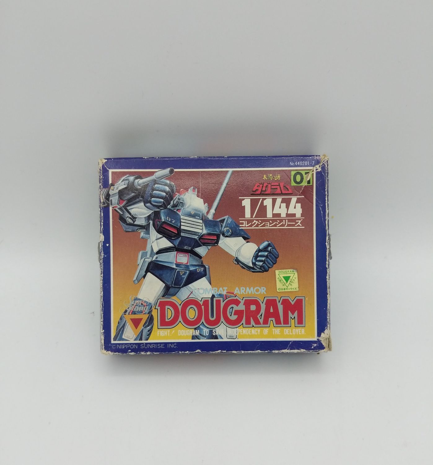 Takara Combat Armor Dougram Vintage Plastic Model Kit 1/144 1983  (used) missing piece