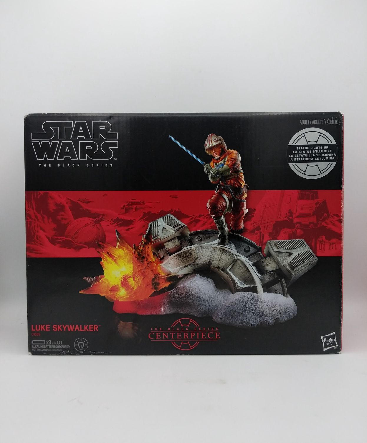Hasbro Star Wars The Black Series Centerpiece 02 Luke Skywalker Figure  2017 (used)