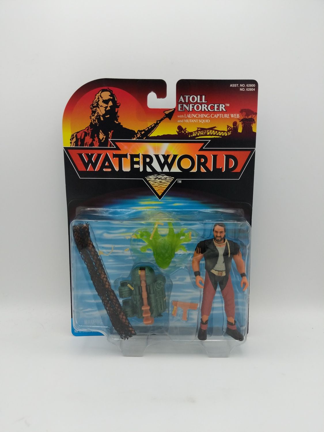 Kenner Waterworld Atoll Enforcer Vintage Figure 1995