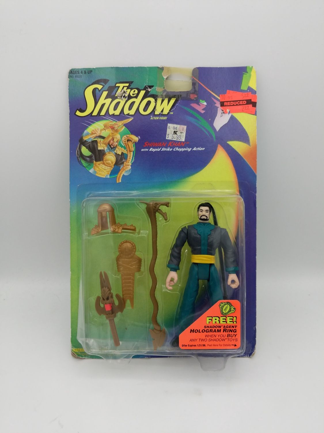 Kenner The Shadow Shiwan Khan Vintage Figure 1994