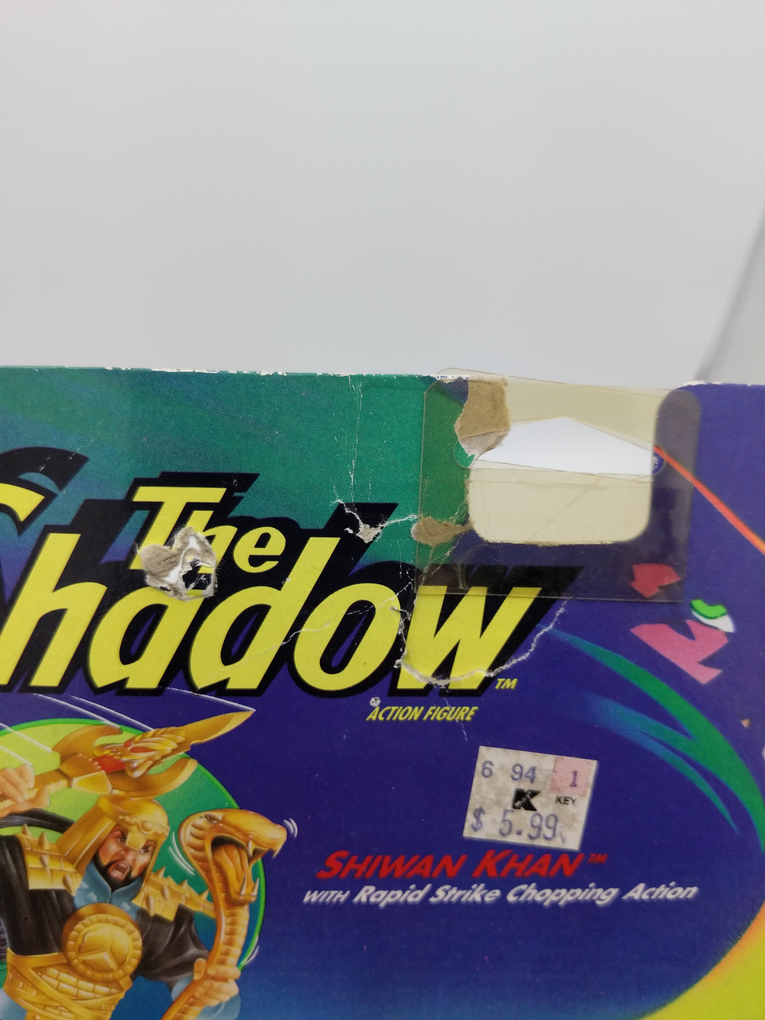 Kenner The Shadow Shiwan Khan Vintage Figure 1994 view 8