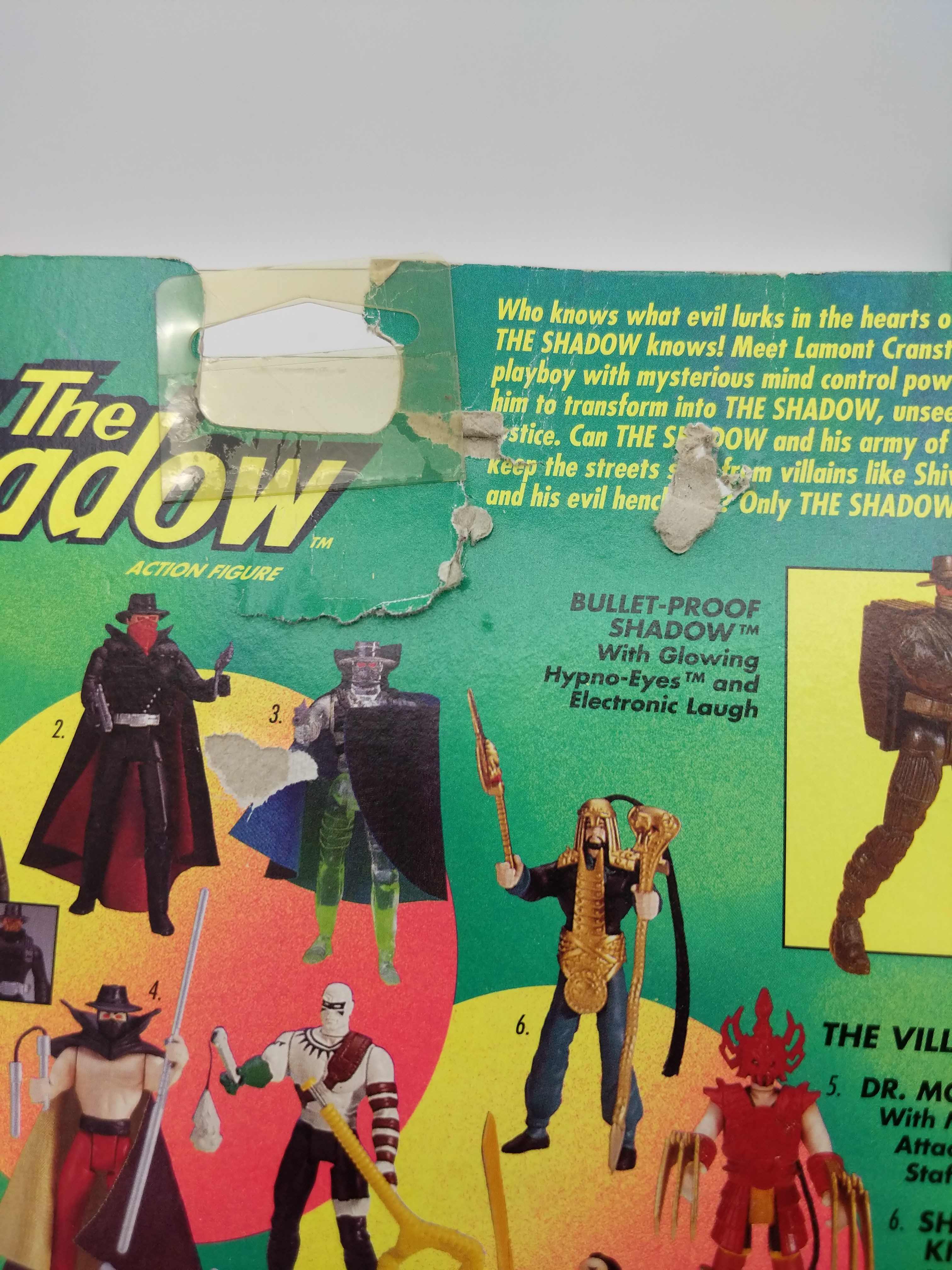 Kenner The Shadow Shiwan Khan Vintage Figure 1994 view 9