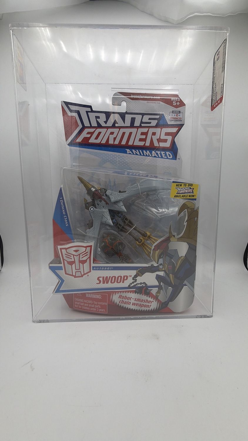 Hasbro GRADED *8.5* Transformers Animated Deluxe Class Swoop Dinobot 2008