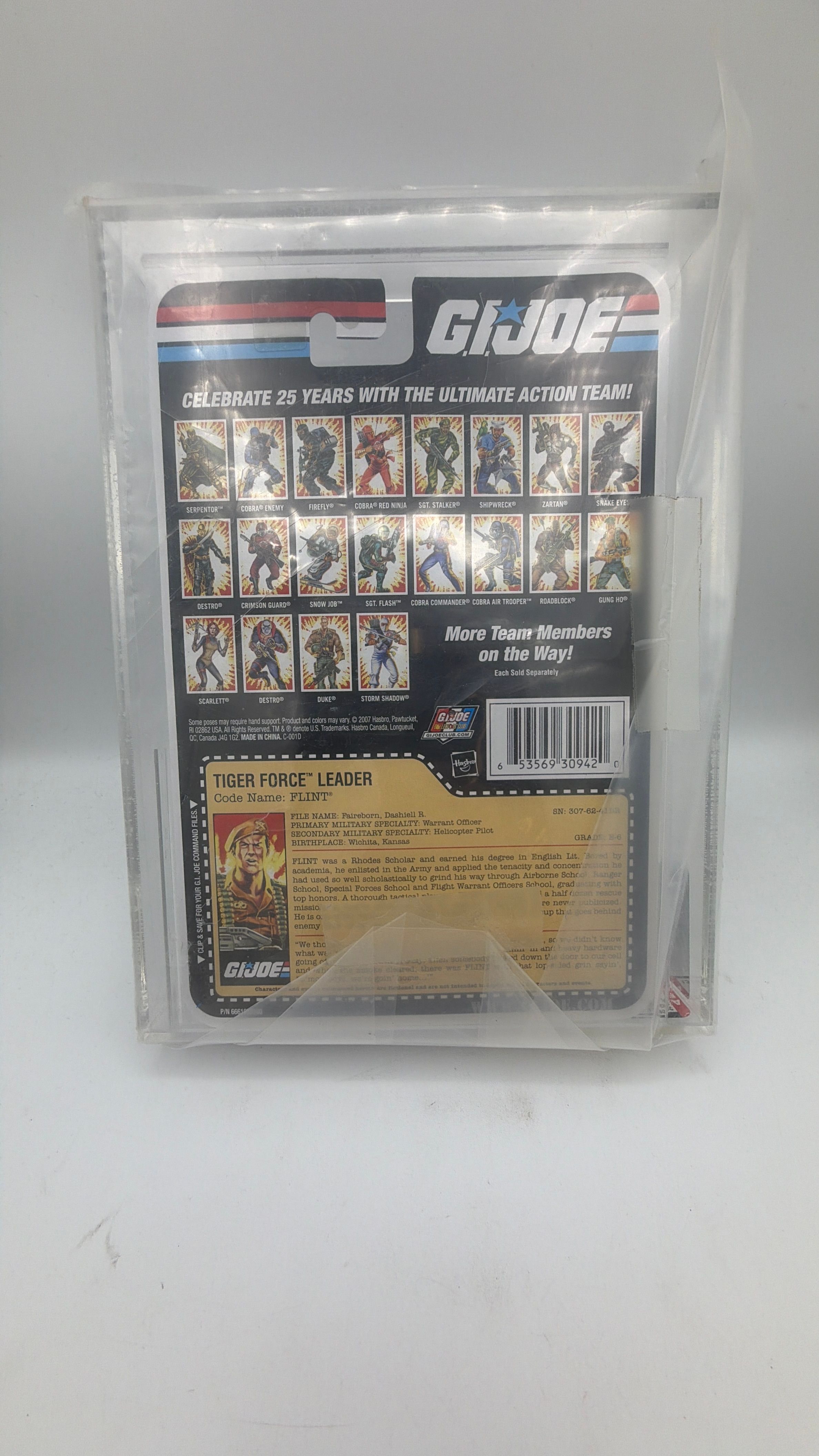 Hasbro 2008 GRADED *U90* GI Joe Tiger Force Flint view 3