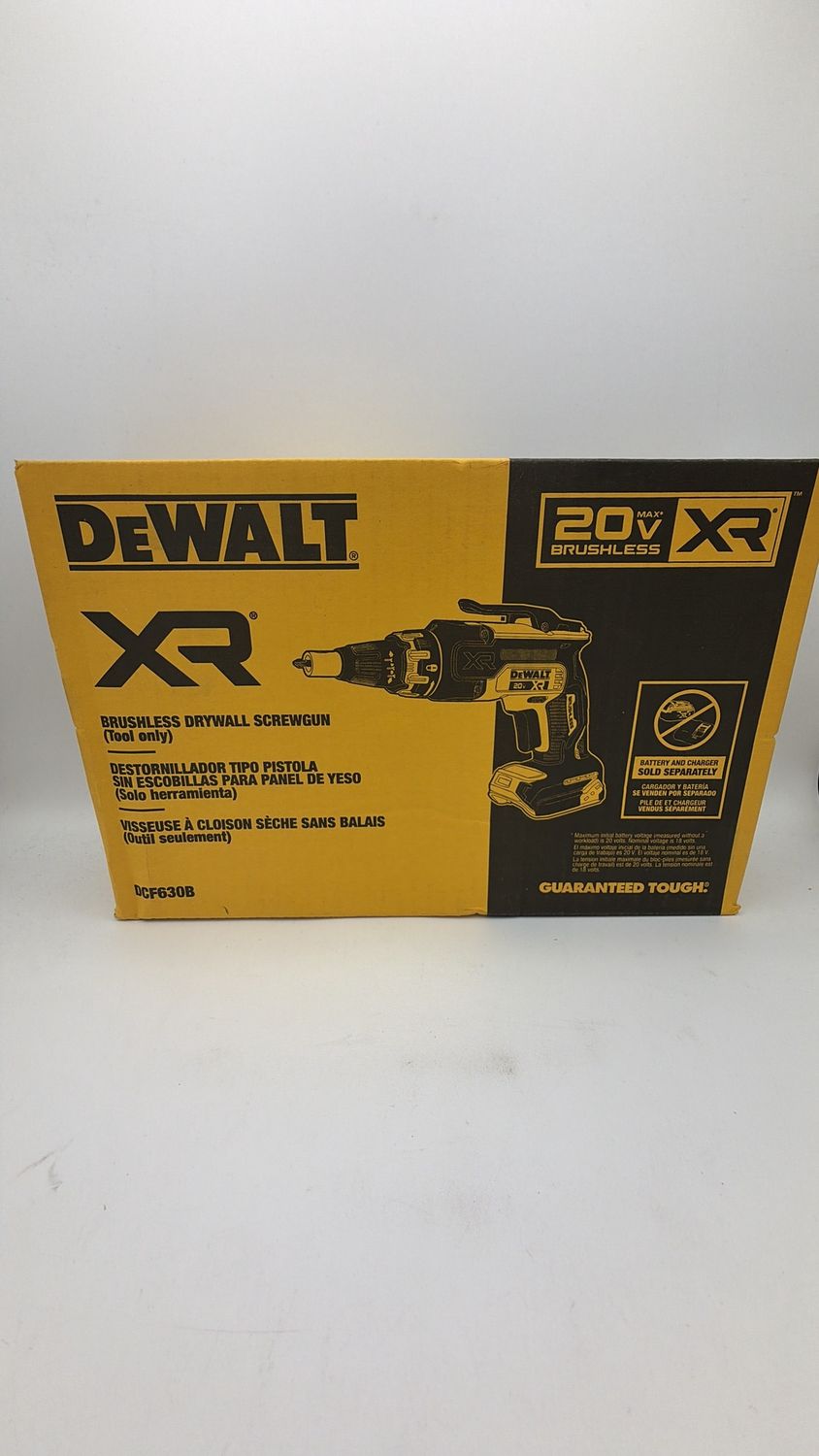 Dewalt DCF630B Brushless Drywall Screwgun (Tool only)