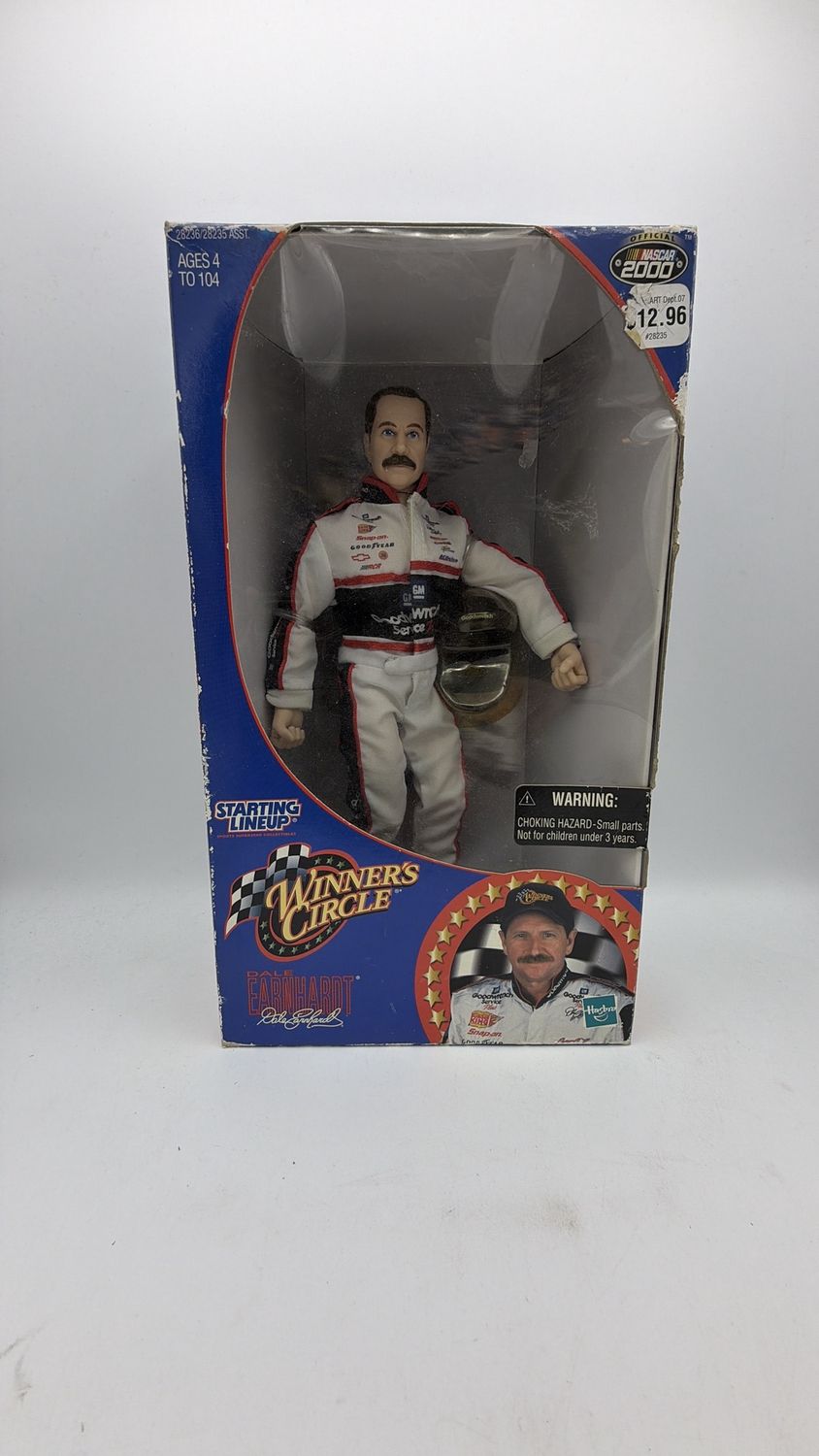NASCAR 2000 Winners Circle Starting Lineup Dale Earnhardt 9" Figure Articulated