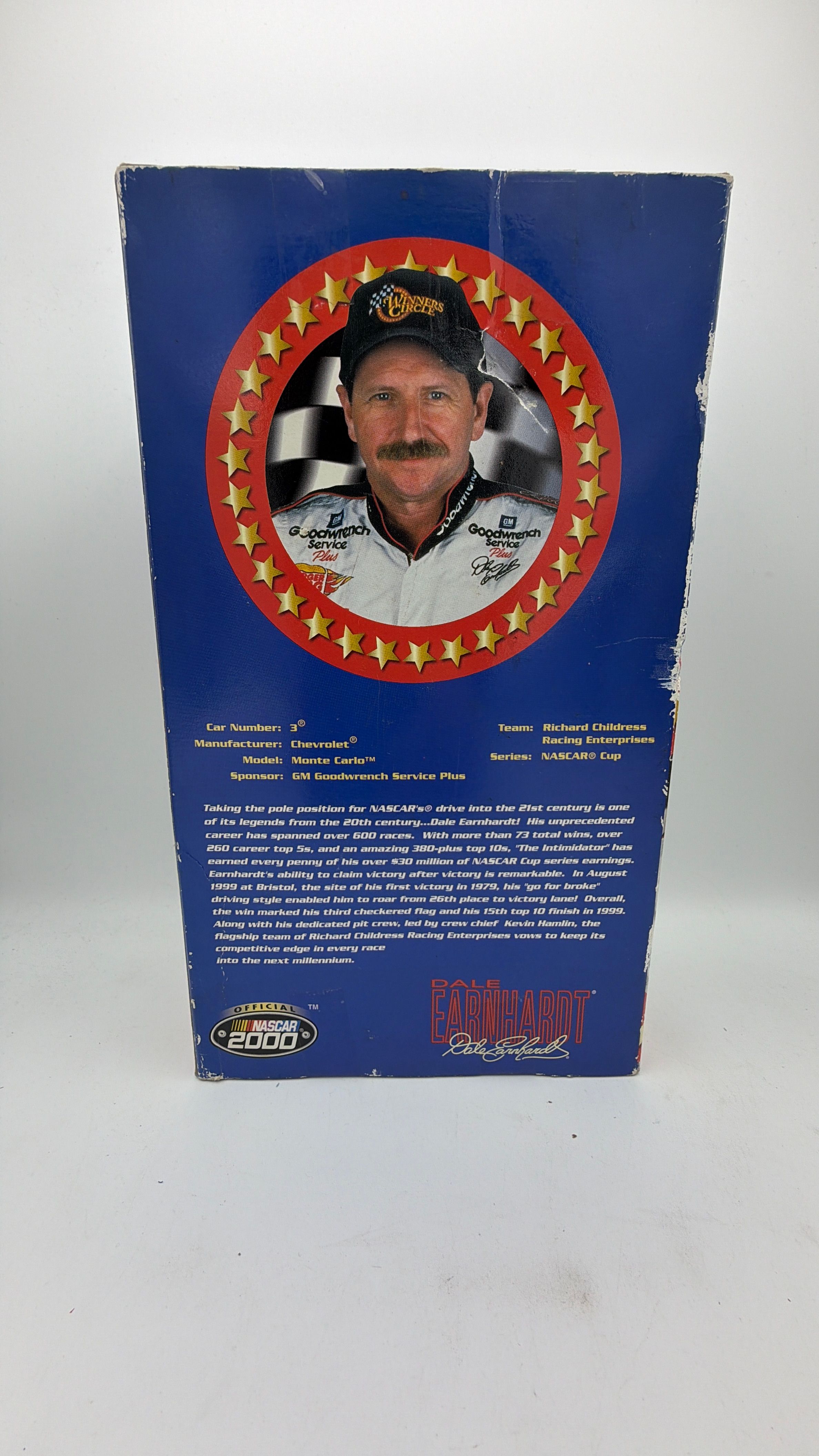 NASCAR 2000 Winners Circle Starting Lineup Dale Earnhardt 9" Figure Articulated view 4