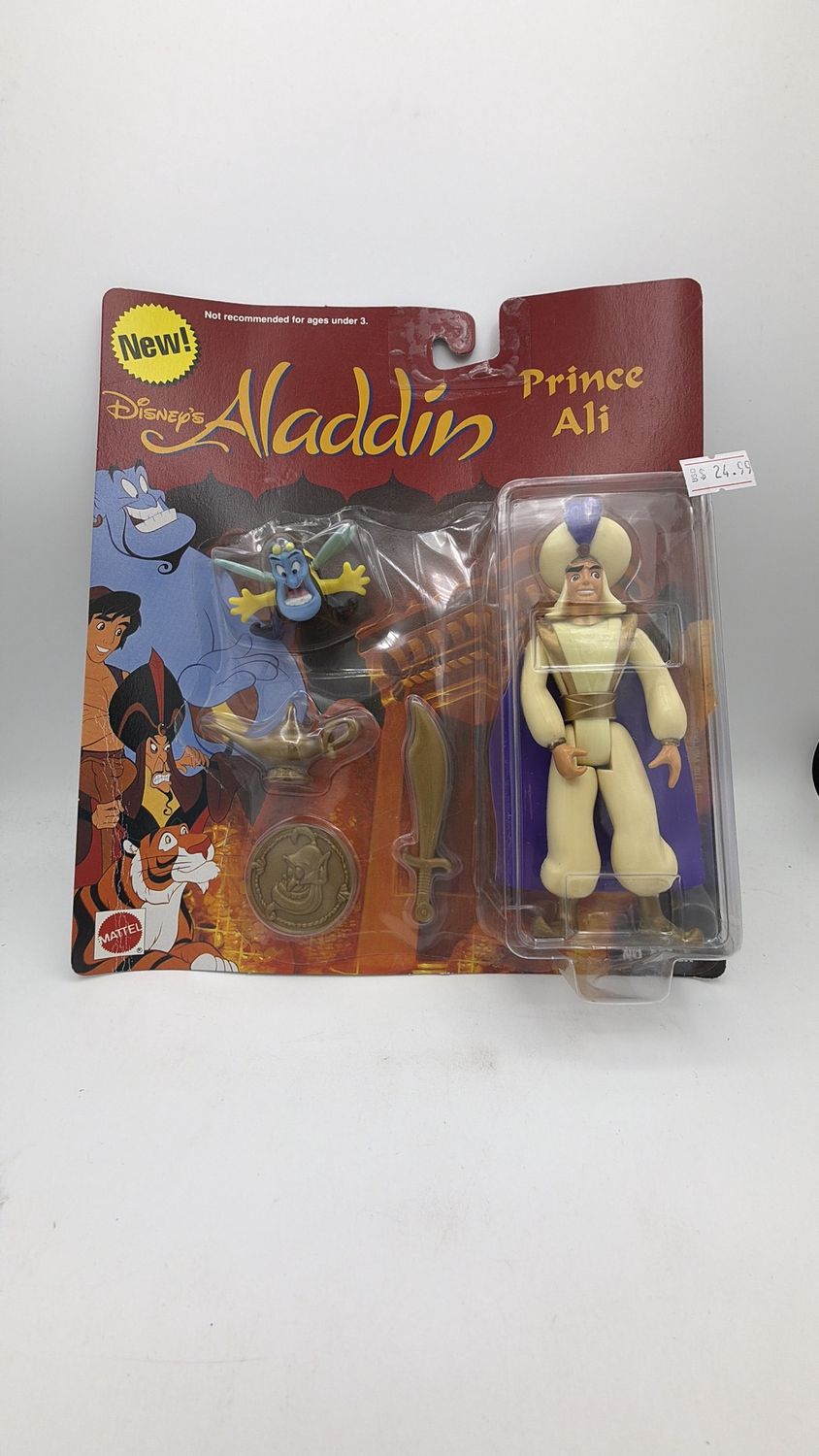Mattel Disney Aladdin Prince Ali Figure Vintage