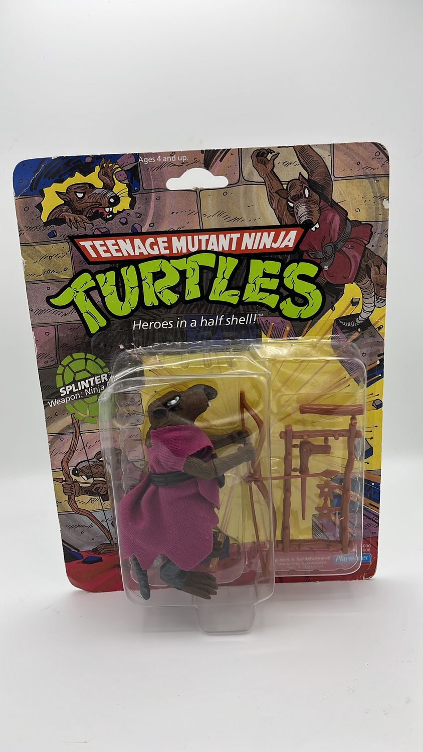 Playmates TMNT Splinter Vintage Figure 1990