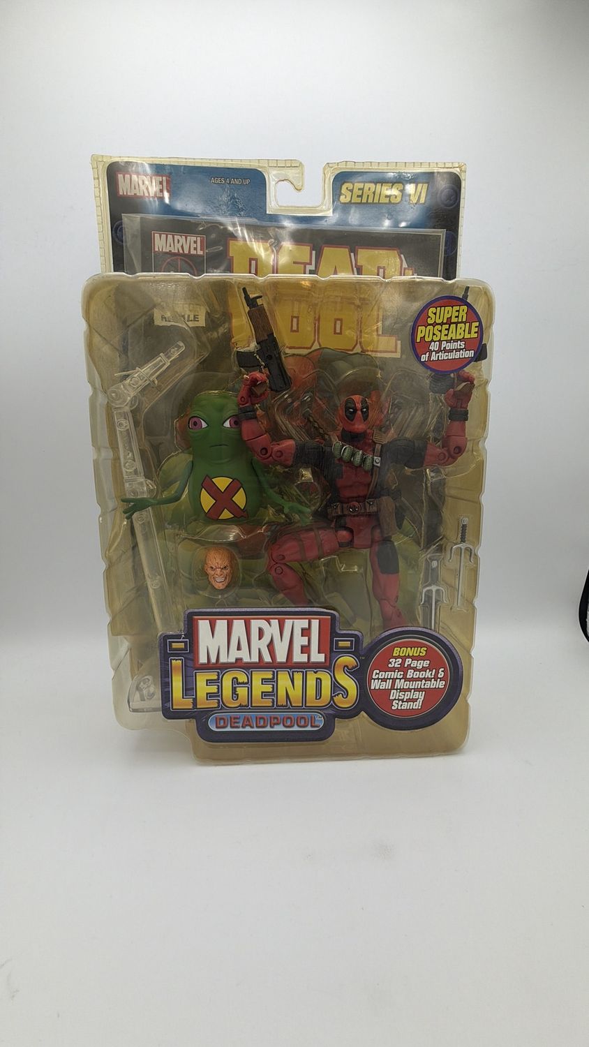 Marvel Entertainment Series 6 Deadpool Figure #2 2004