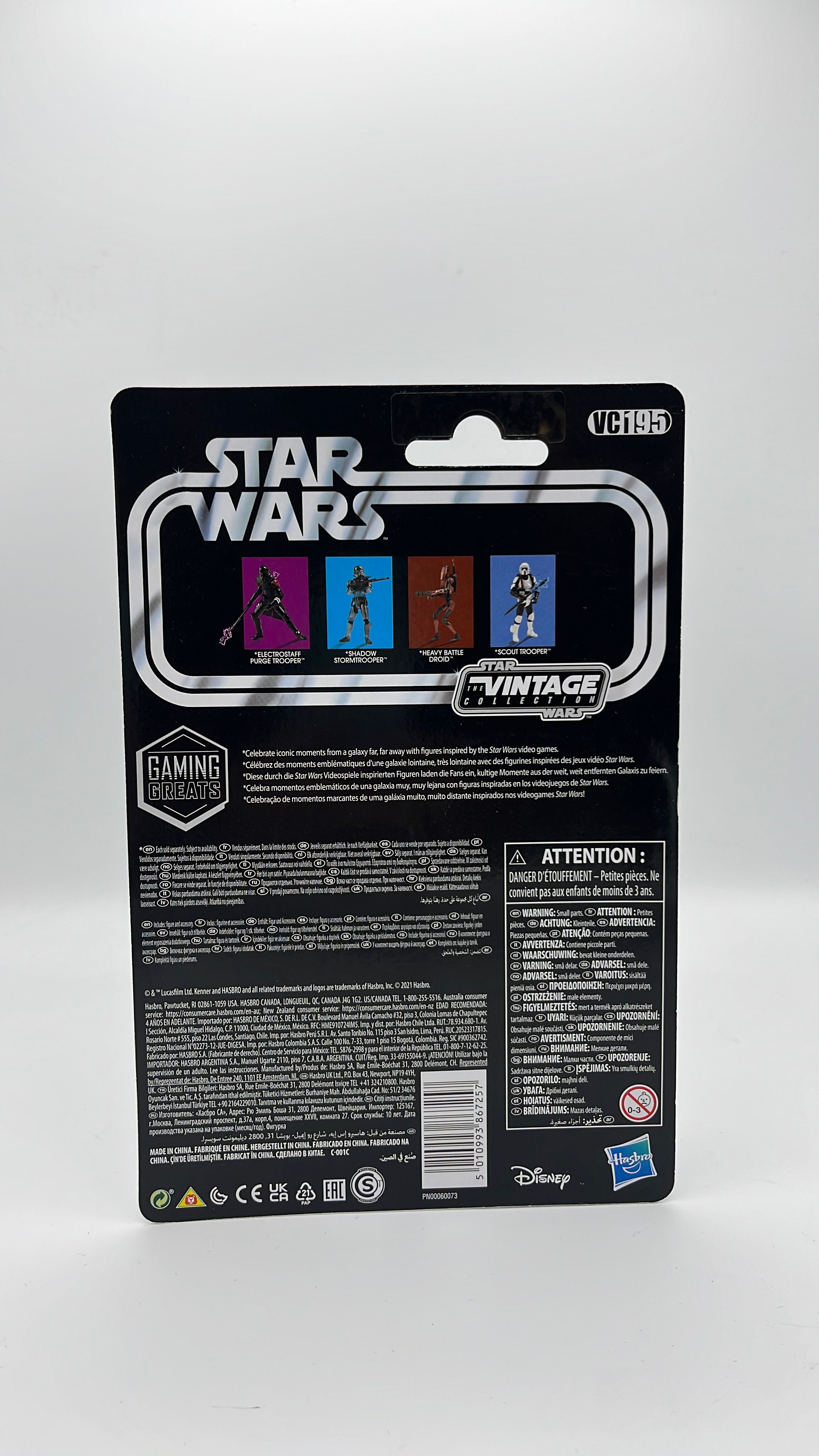 Hasbro Star Wars Vintage Figure Collection Package Error Heavy B1 Battle Droid 2021 view 5