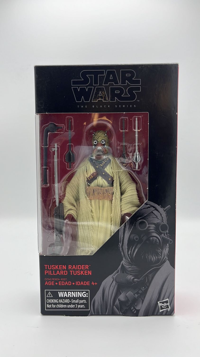 Hasbro Star Wars Black Series Tusken Raider Figure 2016 (used) Opened Box