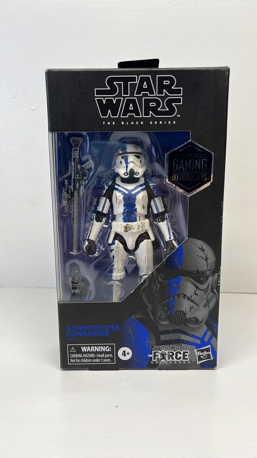 Hasbro Star Wars Black Series Gaming Greats Stormtrooper Commander Figure 2019