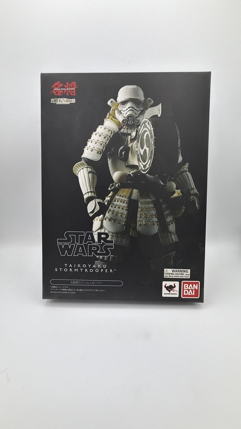 Bandai 2018 Star Wars Manga Realizations Taikoyaku Stormtrooper Figure (Open Box)