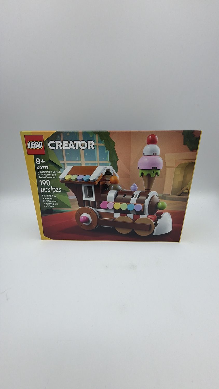 Lego 2025 40777 Celebration Series Gingerbread Train Ornament