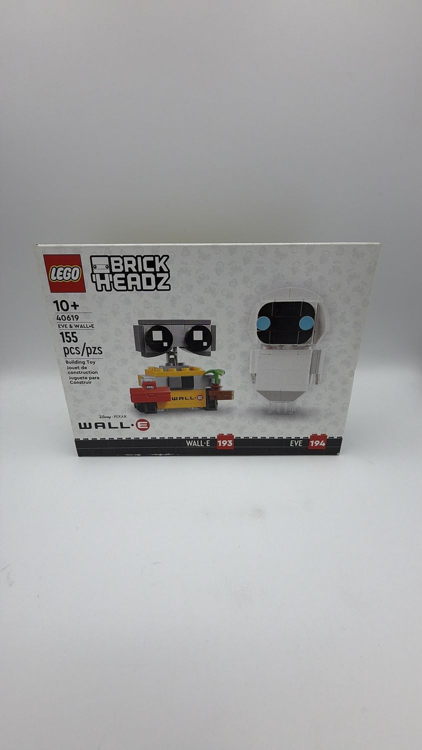 Lego 2023 40619 EVE &amp; WALL-E Brick Headz