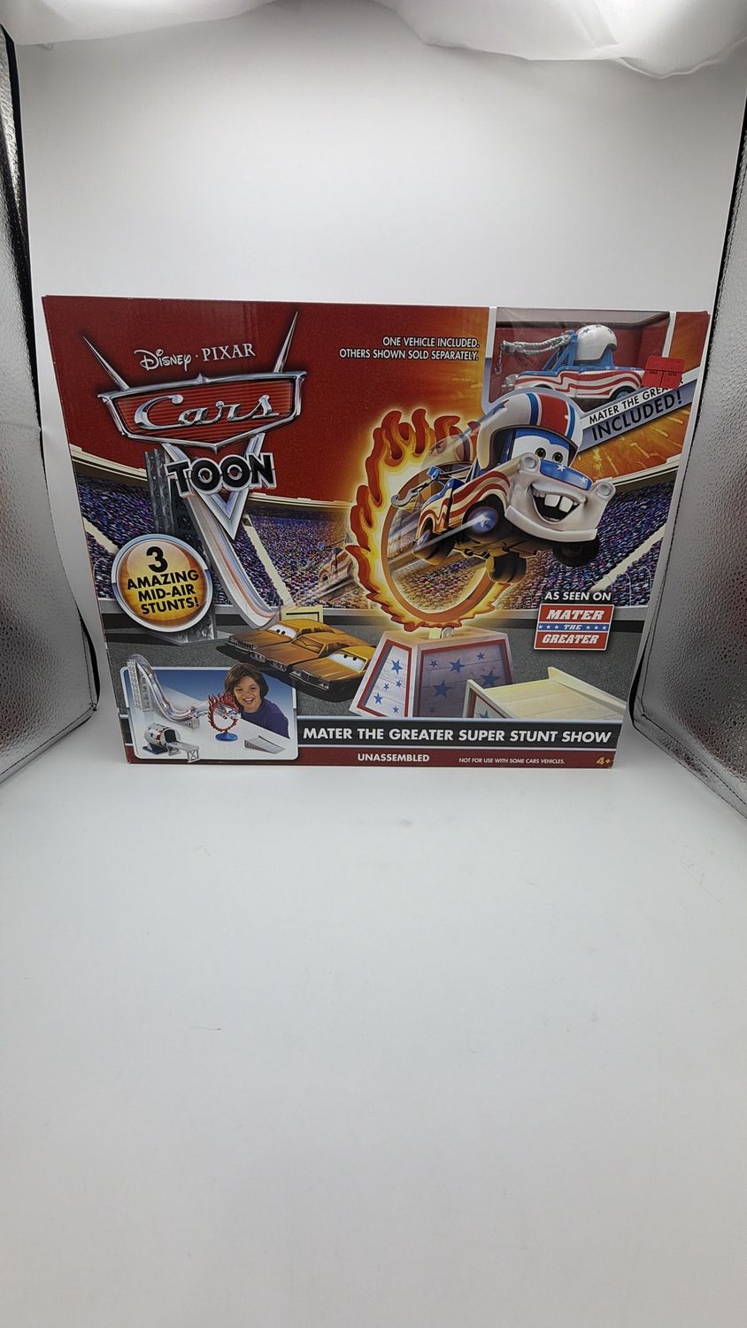 Disney Pixar Cars 2012 Toon Mater the Greater Super Stunt Show Track Set