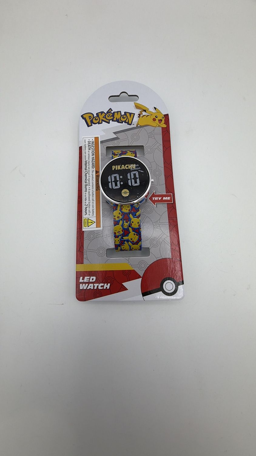 Pokemon Quartz LED Plastic Casual Watch