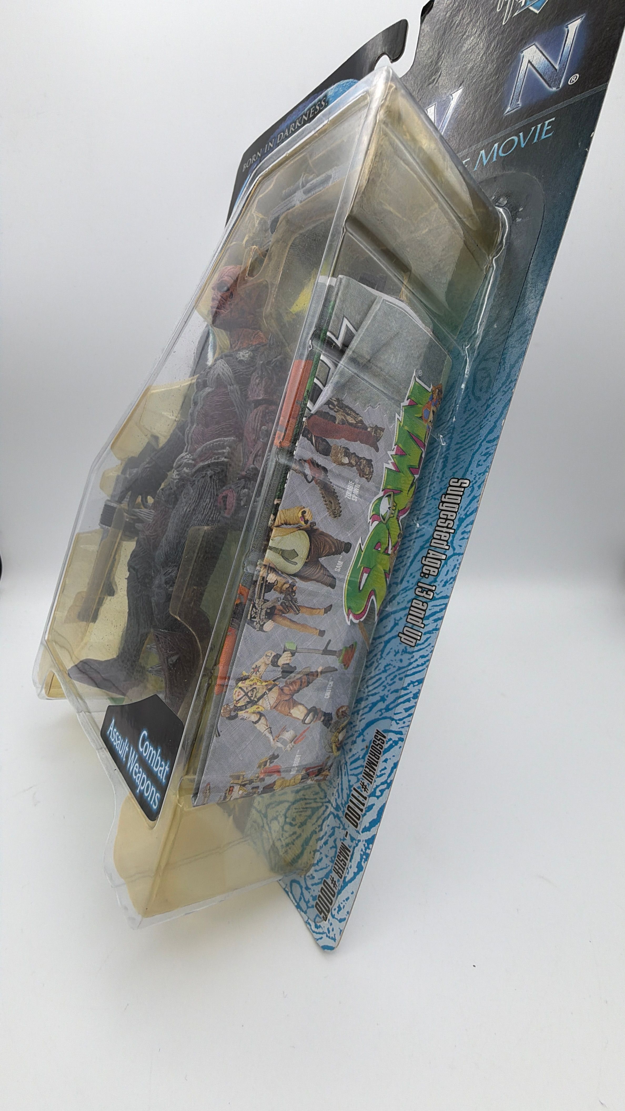 McFarlane Toys Spawn The Movie: Spiked Spawn Ultra Figure Sealed McFarlane 1996 Unmasked view 2