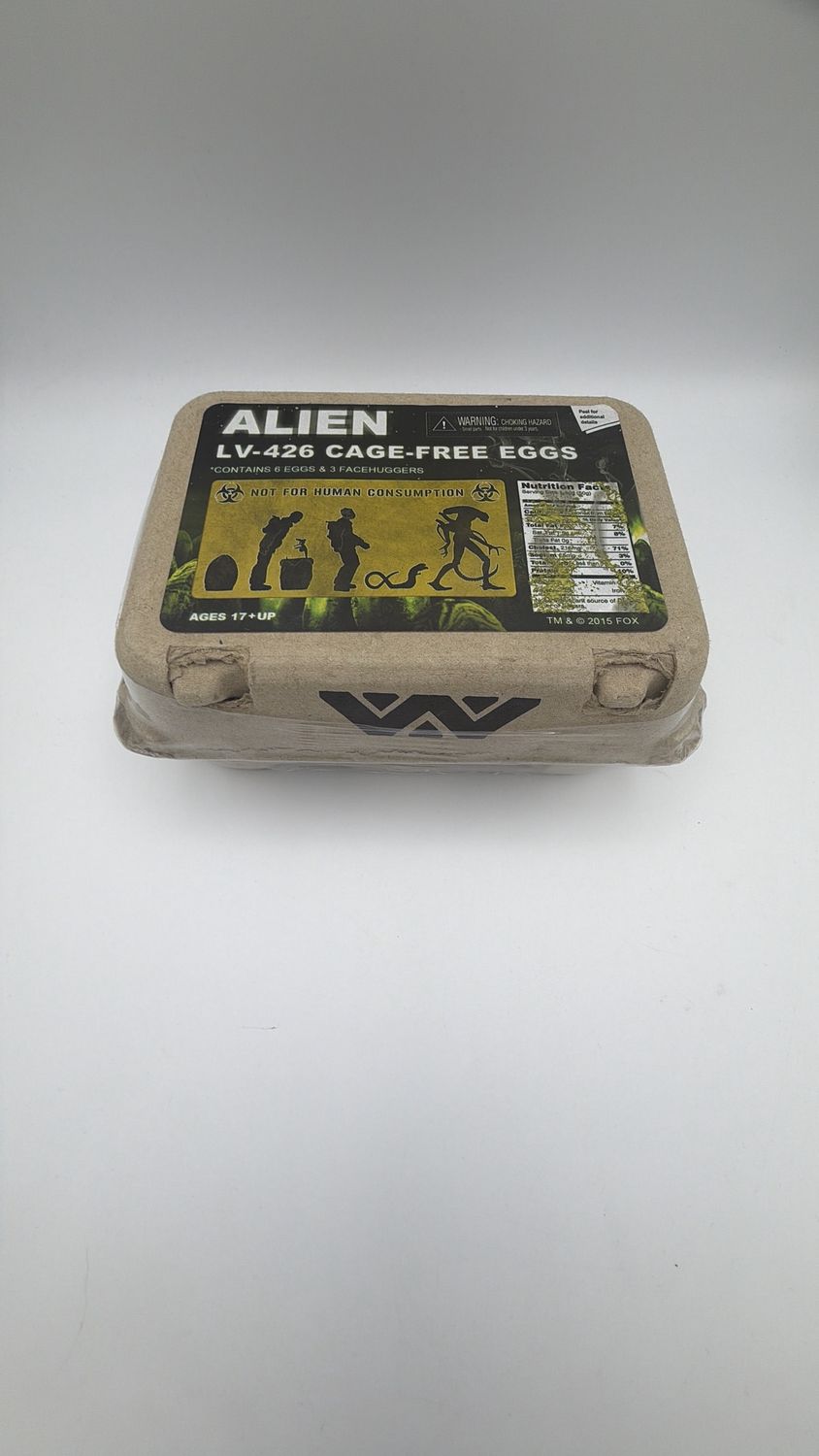 NECA 2015 Alien LV-426 Cage-Free Eggs 6-Pack Accessory Set
