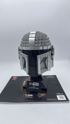 Lego 75328 Star Wars The Mandalorian Helmet 2022 (used) With Instructions