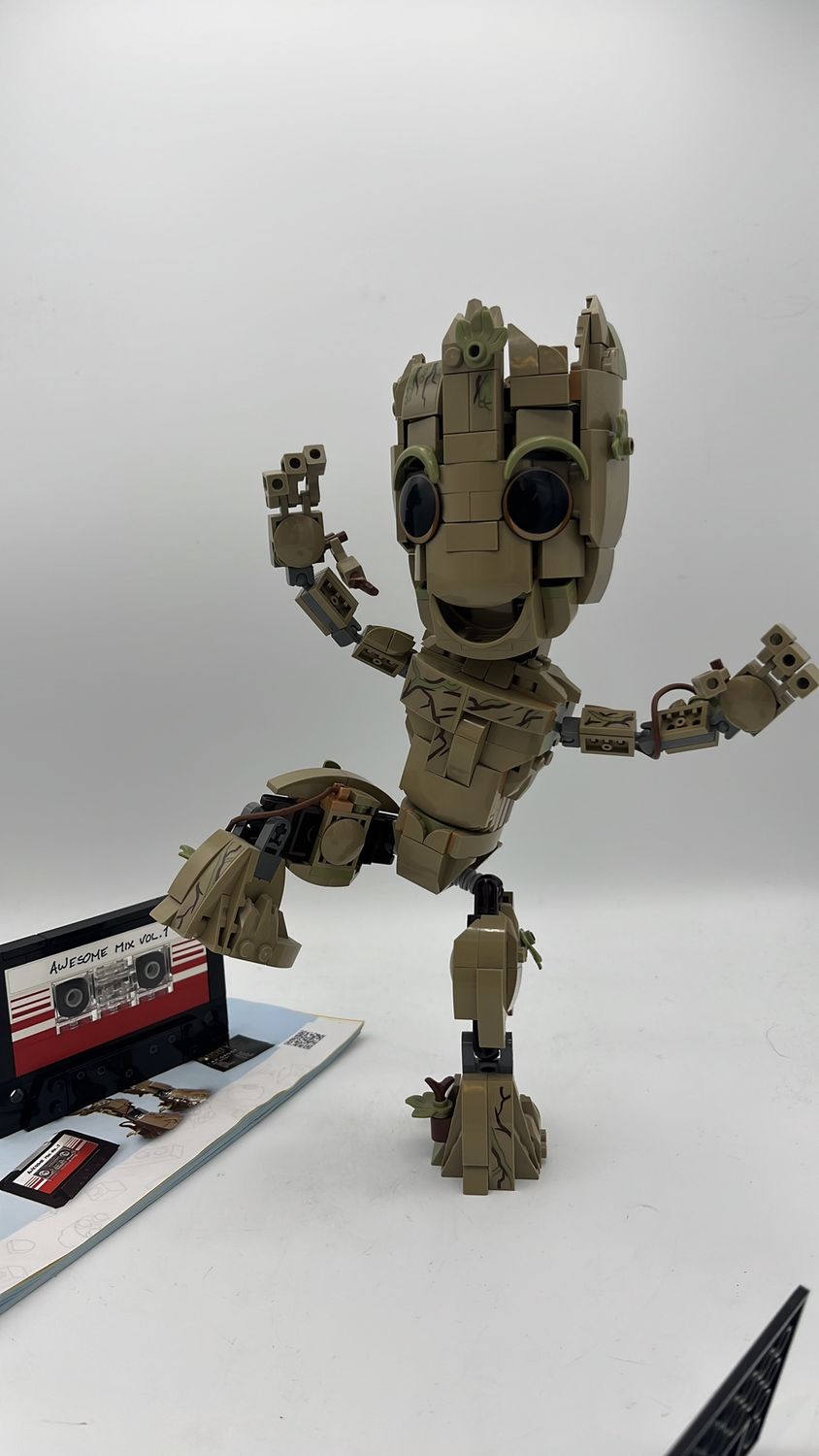 Lego 76217 Marvel Infinity Saga I Am Groot 2022 (used)