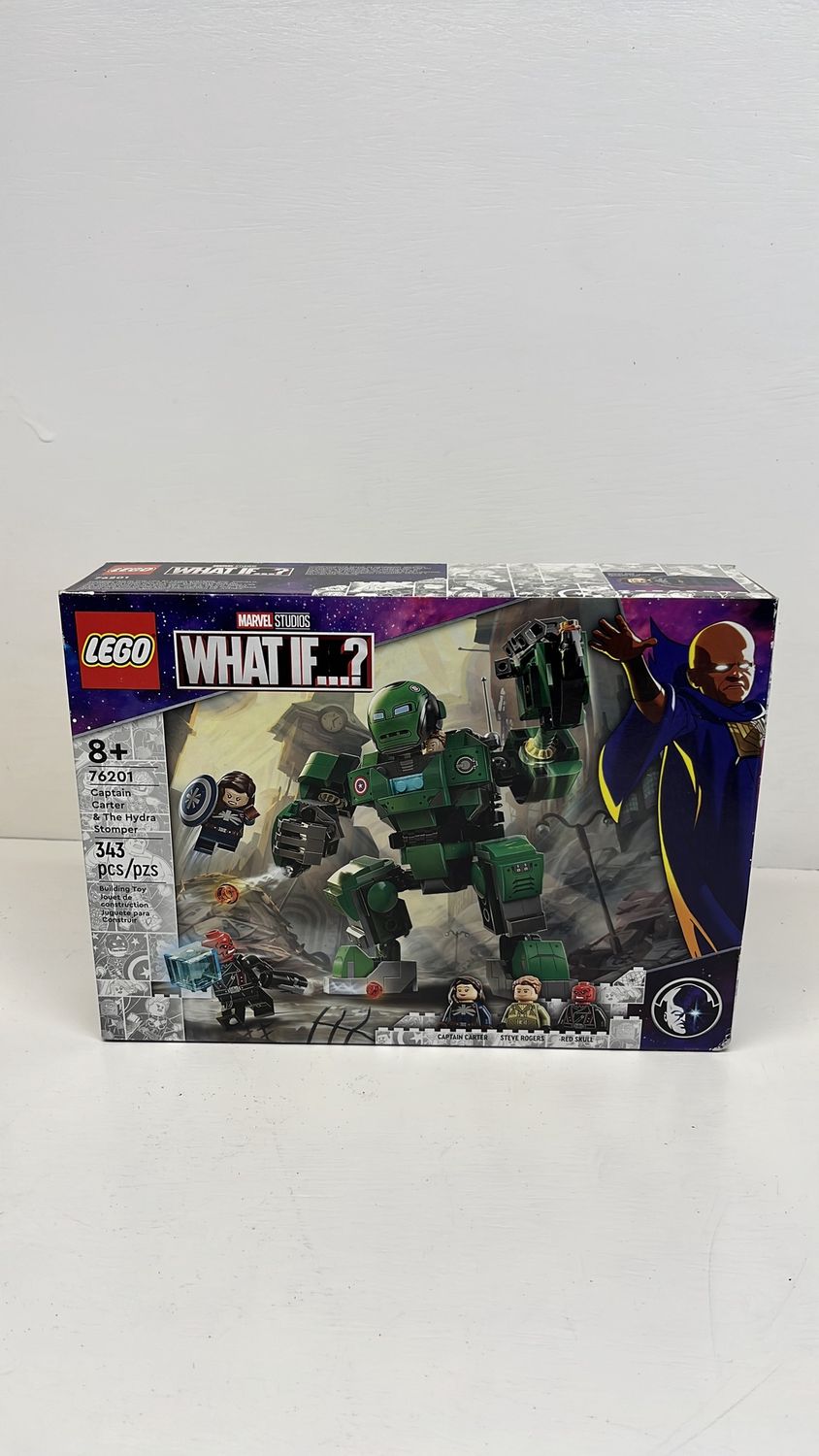 Lego 76201 Marvel What If…? Captain Carter &amp; The Hydra Stomper 2021