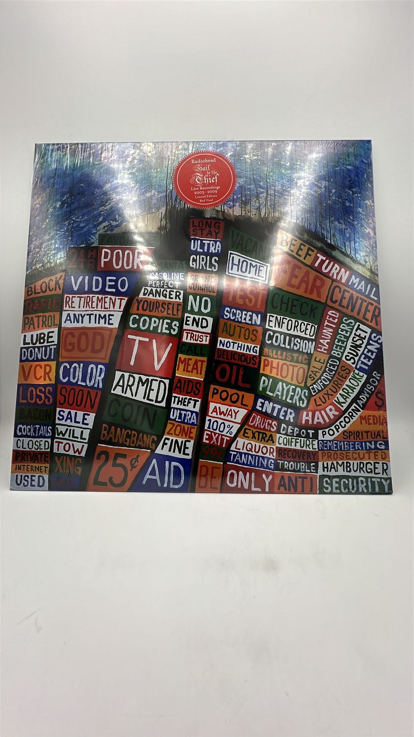 Vinyl Record | Radiohead | Sail to the Chief | Live 2003-2009 Limited Red Vinyl