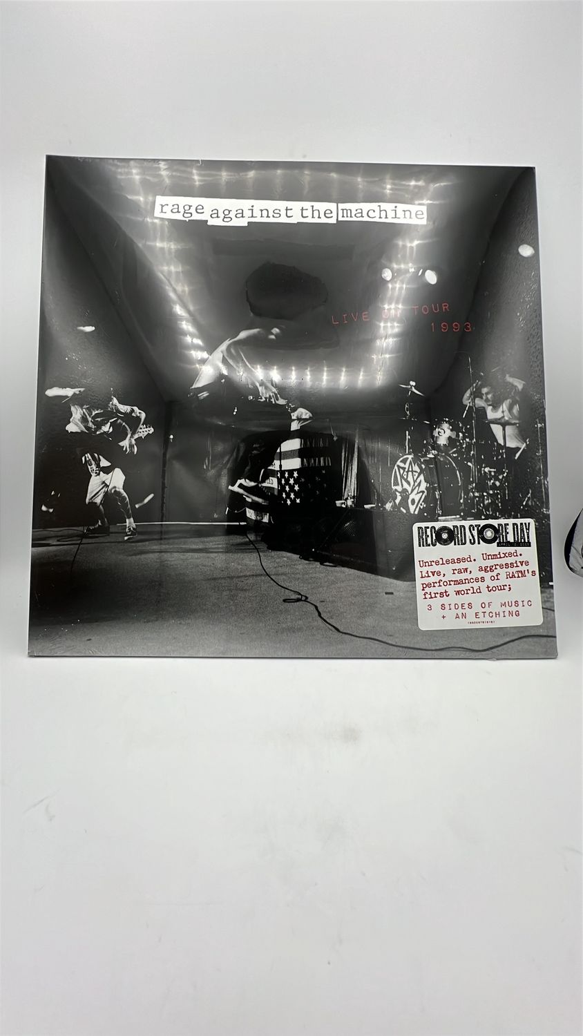 Vinyl Record | Rage Against the Machine | Live on Tour 1993