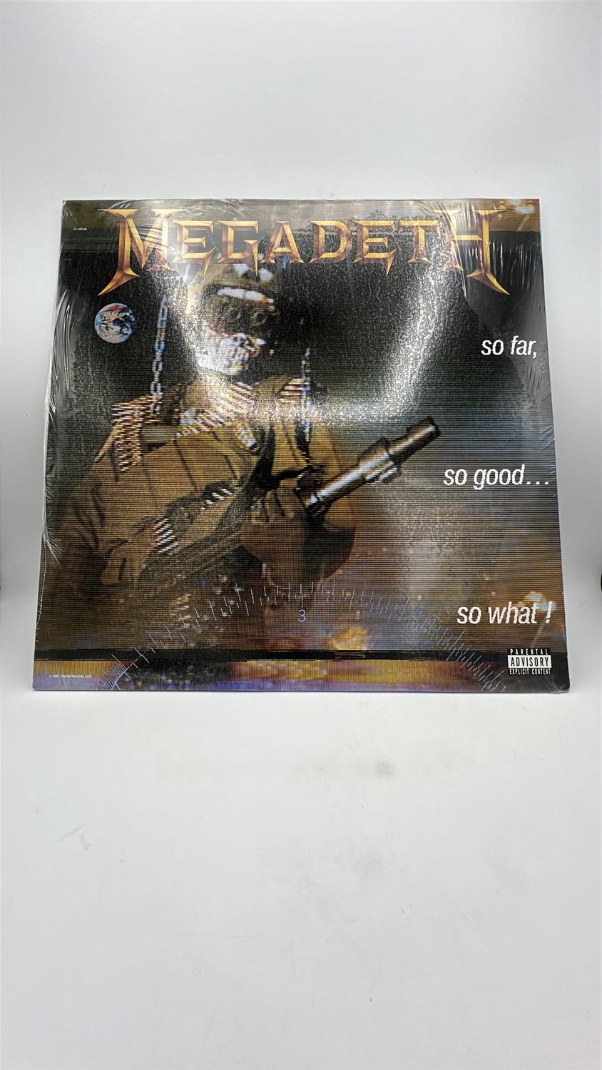 VInyl Record | Megadeth | so far so good…so what!