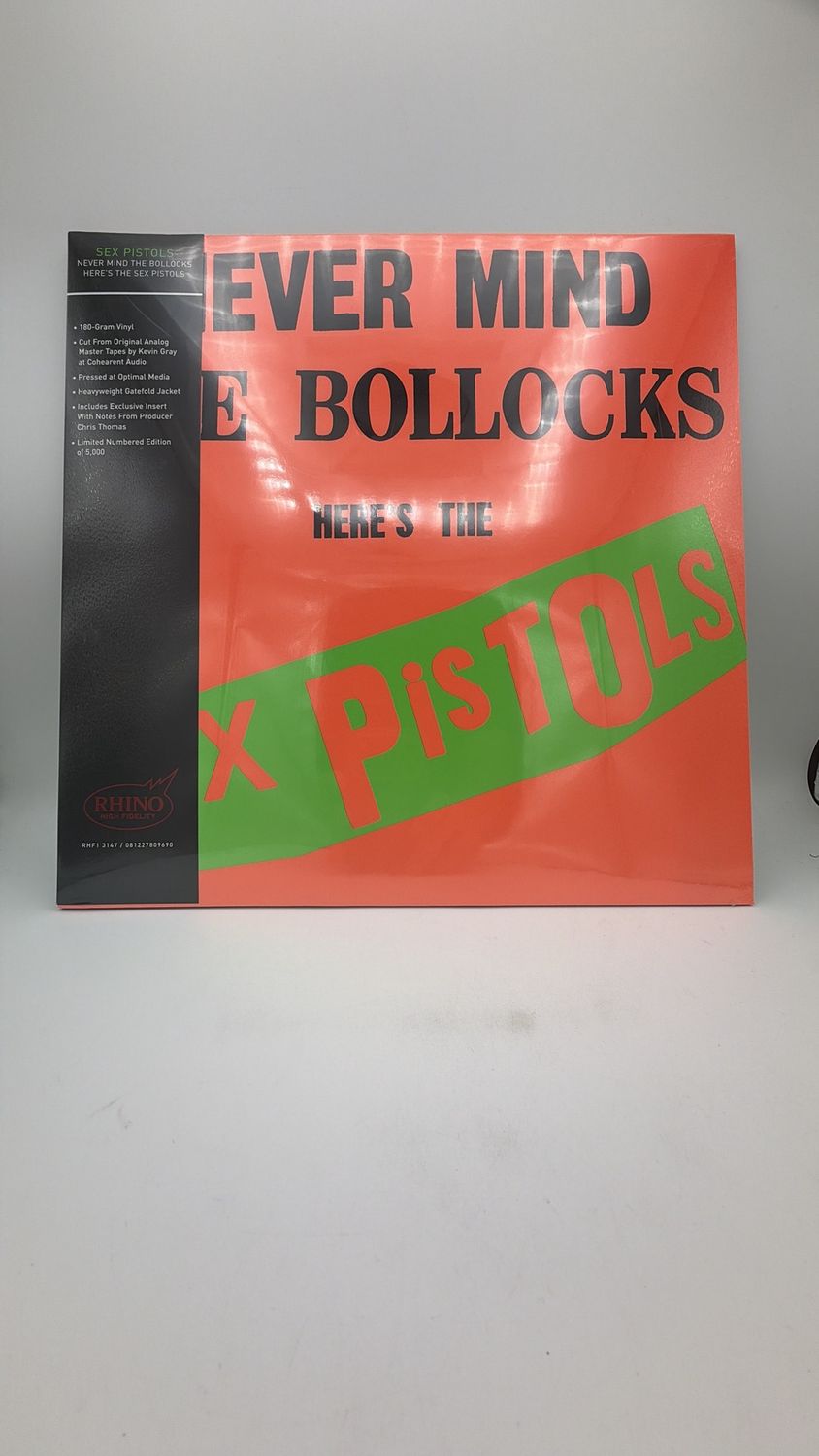 VInyl Record | Sex Pistols | Never Mind The Bollocks